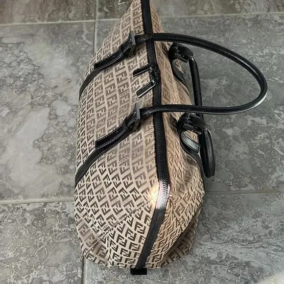 Fendi Zucchino Canvas tote bag Excellent - Picture 11 of 15